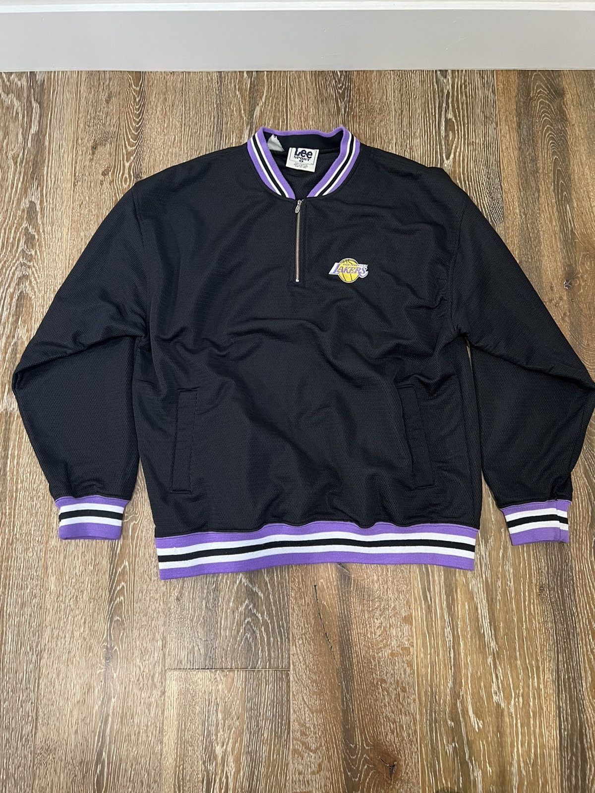 Lee Vintage lee sport los angeles lakers mesh sweater Size US L / EU 52-54 / 3 - 1 Thumbnail