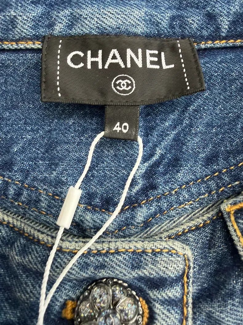 Chanel Chanel Long-sleeved denim Size S / US 4 / IT 40 - 4 Thumbnail