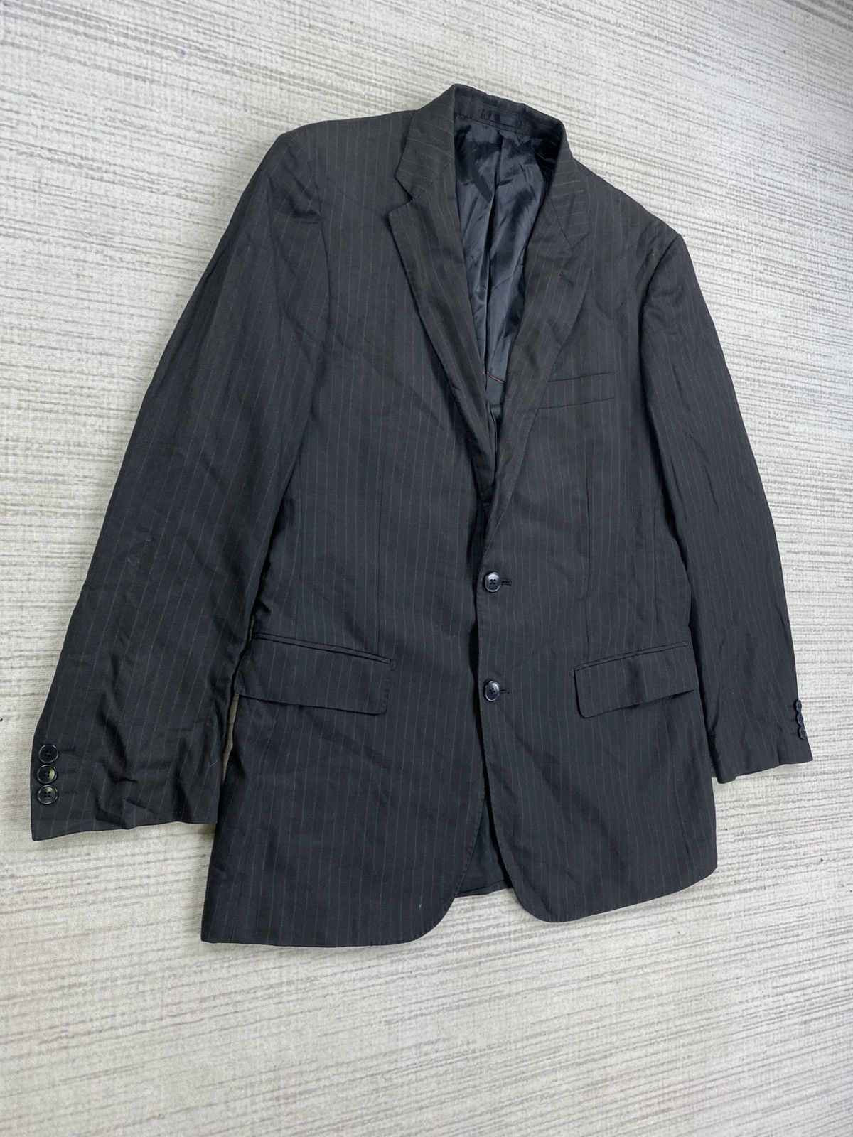 Japanese Brand × Kansai Yamamoto × Vintage Vintage Kansai Yamamoto Double Button Blazer Jacket Size US M / EU 48-50 / 2 - 3 Thumbnail