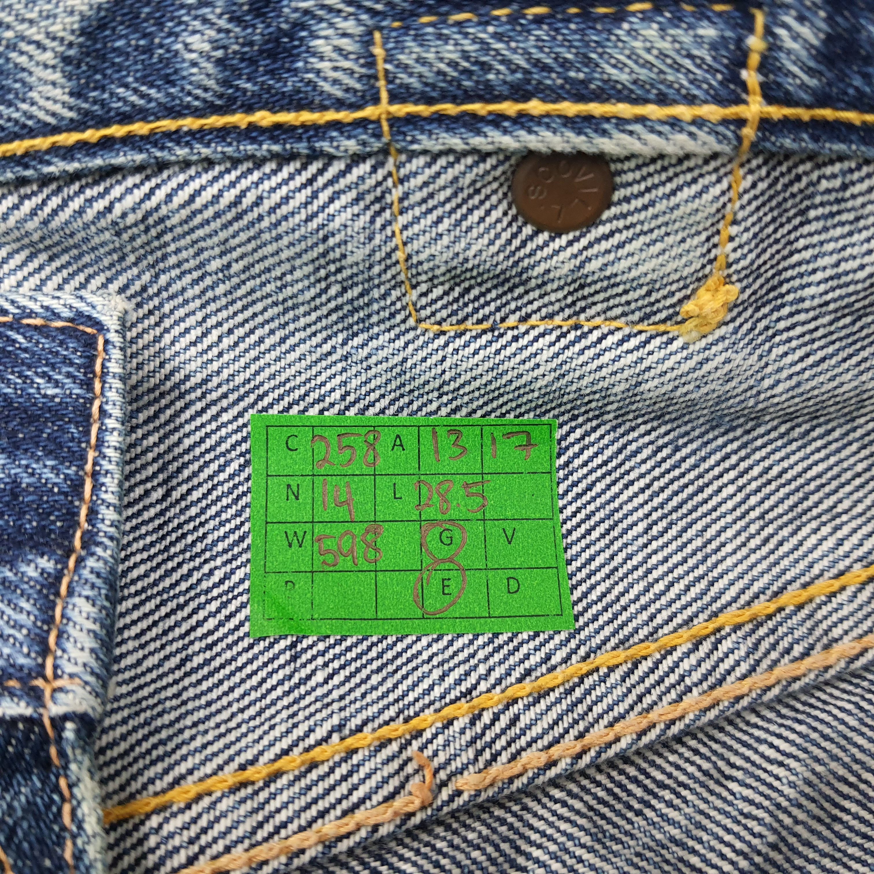 Evisu Vintage Evisu Jeans Selvedge Custom Logo 3Q Jeans C258N14 Size US 27 - 7 Thumbnail