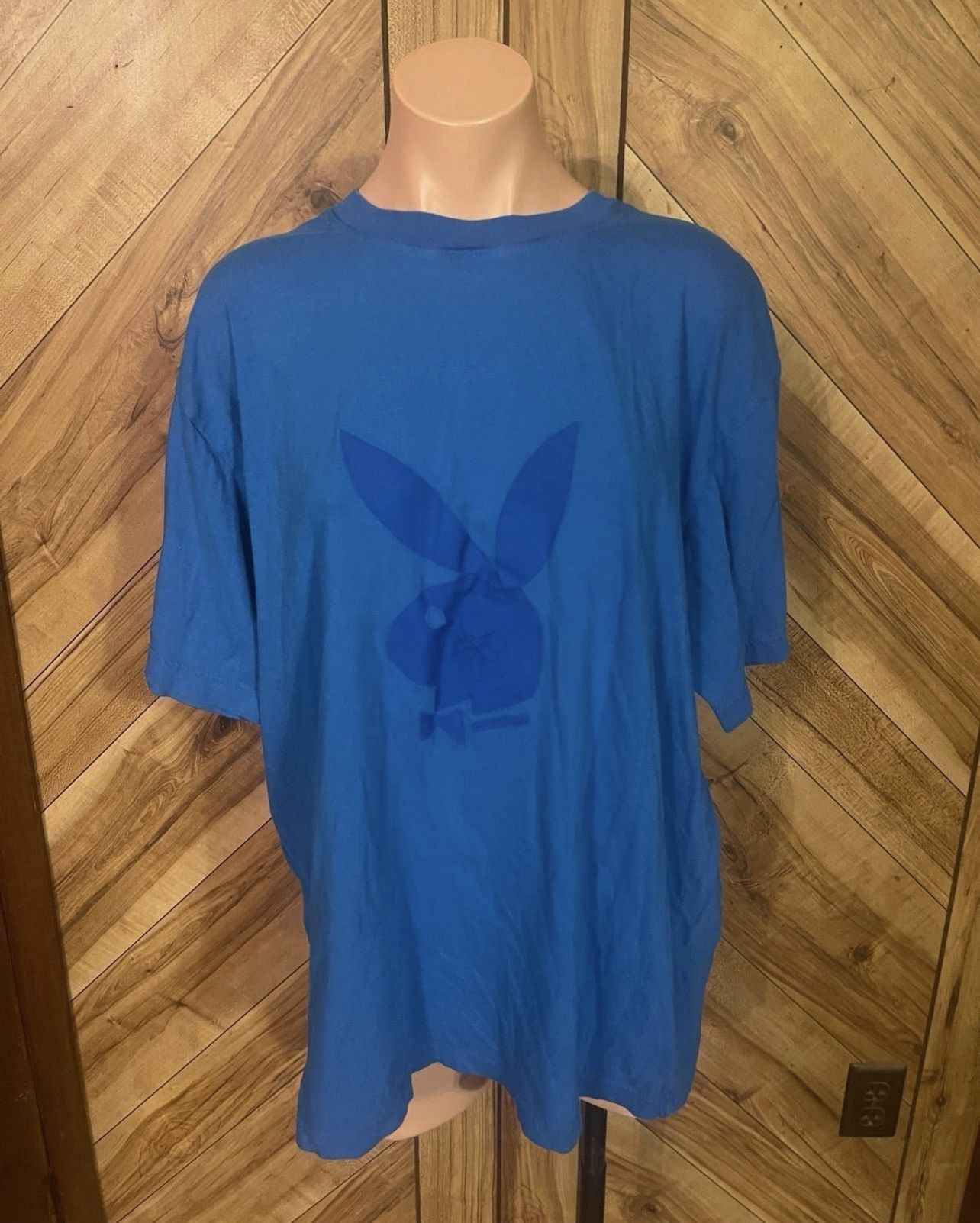 Pacsun × Playboy Playboy By Pacsun Men’s Blue Size Large Cotton T-Shirt Size US L / EU 52-54 / 3 - 2 Thumbnail