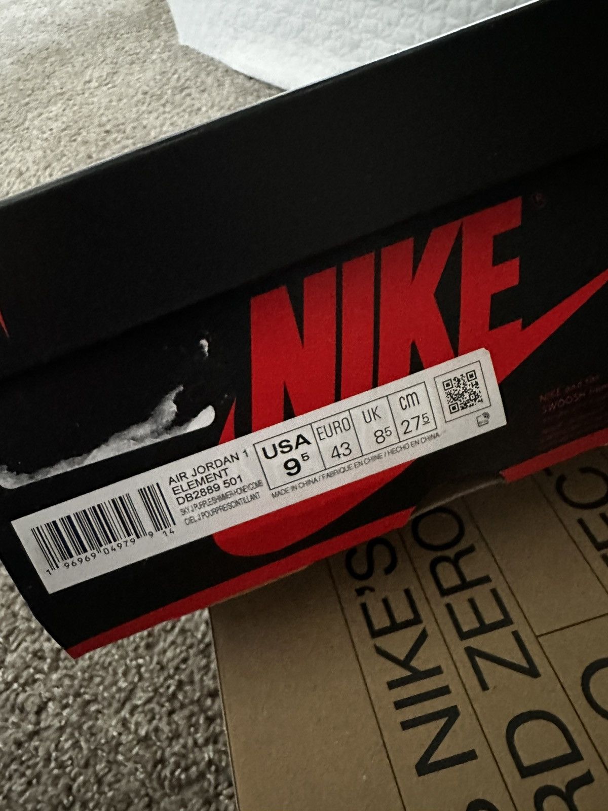 Jordan Brand Air Jordan 1 Element Gortex Size US 9.5 / EU 42-43 - 6 Thumbnail
