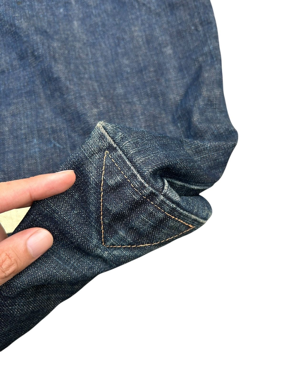 Evisu Vintage Evisu Made in Japan Denim Bag Size ONE SIZE - 6 Thumbnail