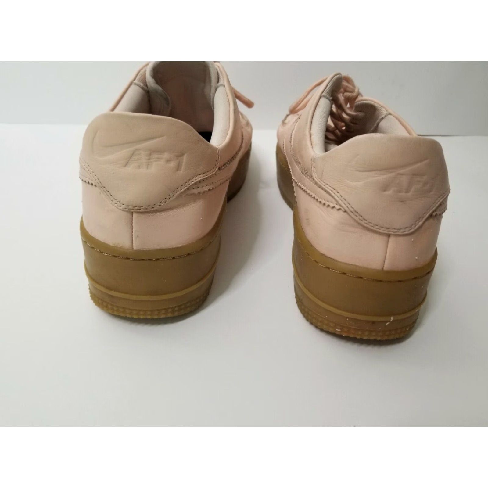 Nike Nike Air Force 1 Sage Low Sneakers - Women, Size 10, Pink Coral Gum, Leather, Athletic Shoe Size US 10 / IT 40 - 6 Thumbnail