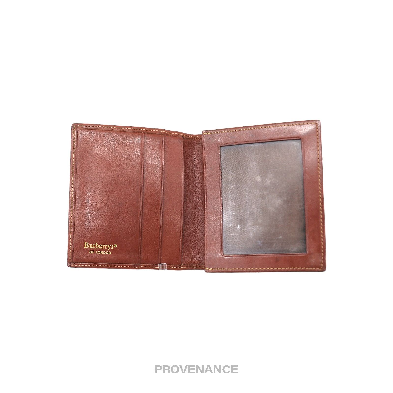 Burberry 🔴 Burberry ID Bifold Wallet - Nova Haymarket Check Brown Size ONE SIZE - 5 Thumbnail