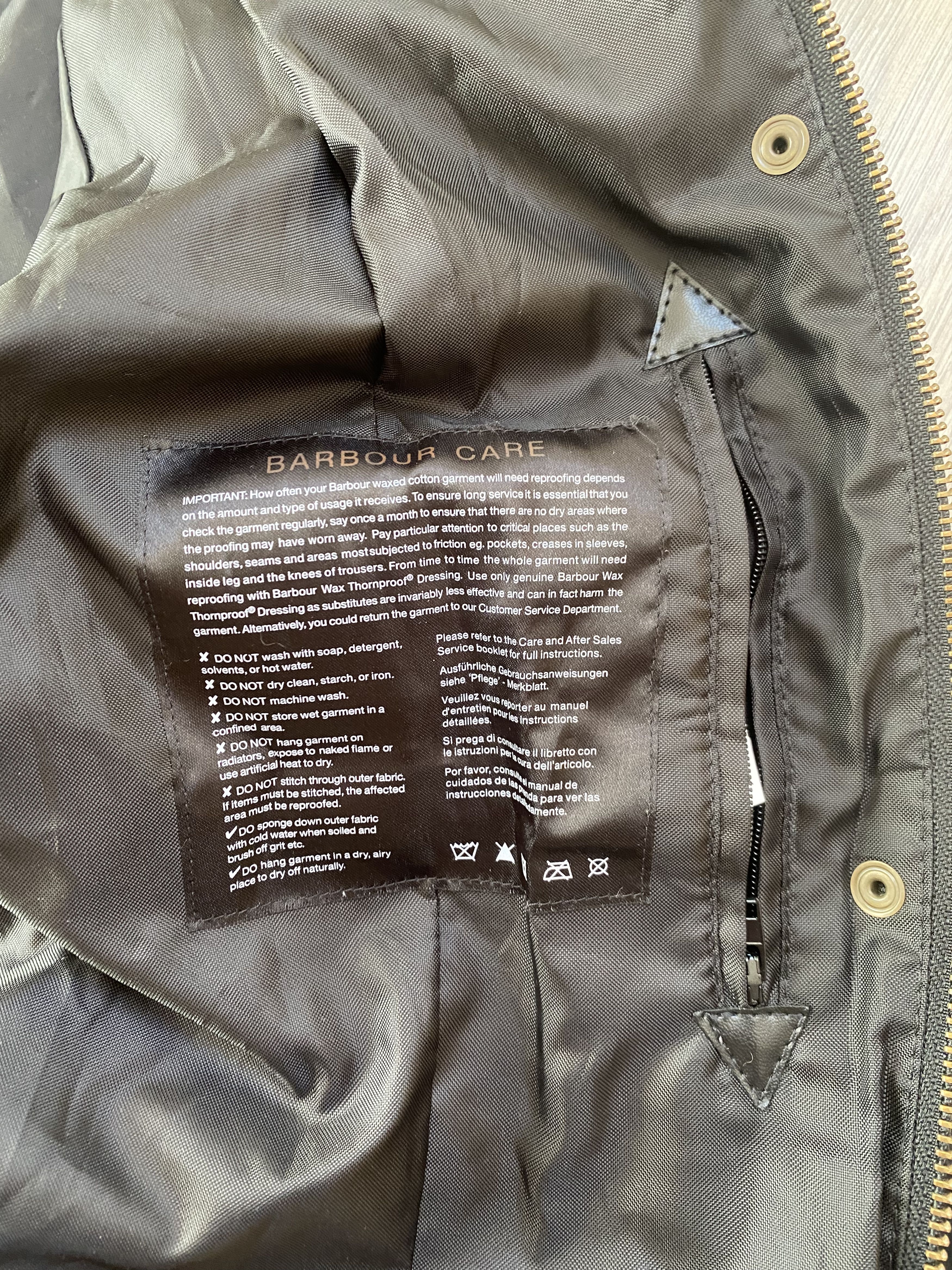 Barbour Barbour International Waxed Ignition Jacket Size Uk 12 Us 8 Size M / US 6-8 / IT 42-44 - 7 Thumbnail