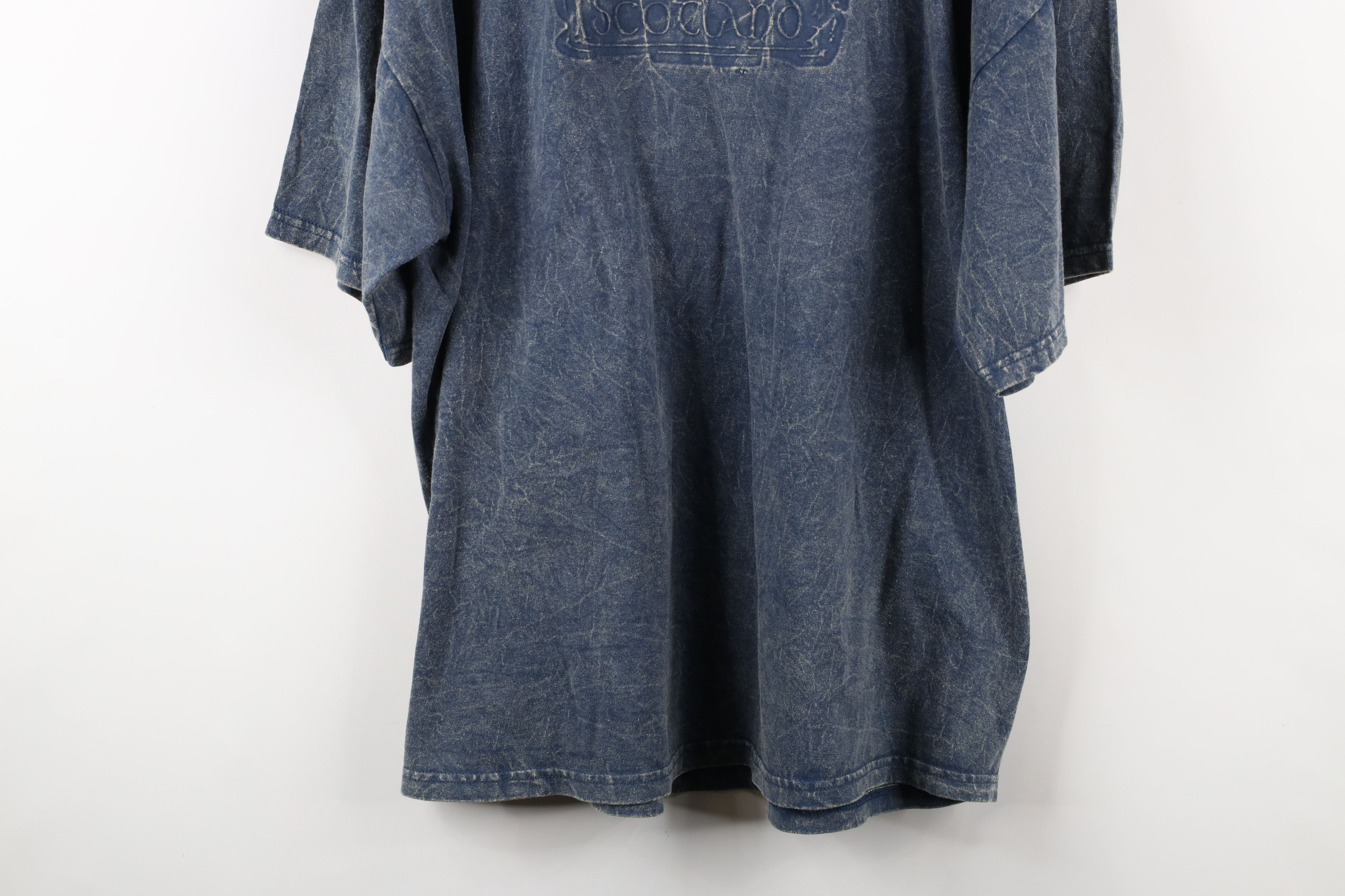 Vintage Vintage 90s Streetwear Celtic Scotland Acid Wash T-Shirt Size US XXL / EU 58 / 5 - 3 Thumbnail