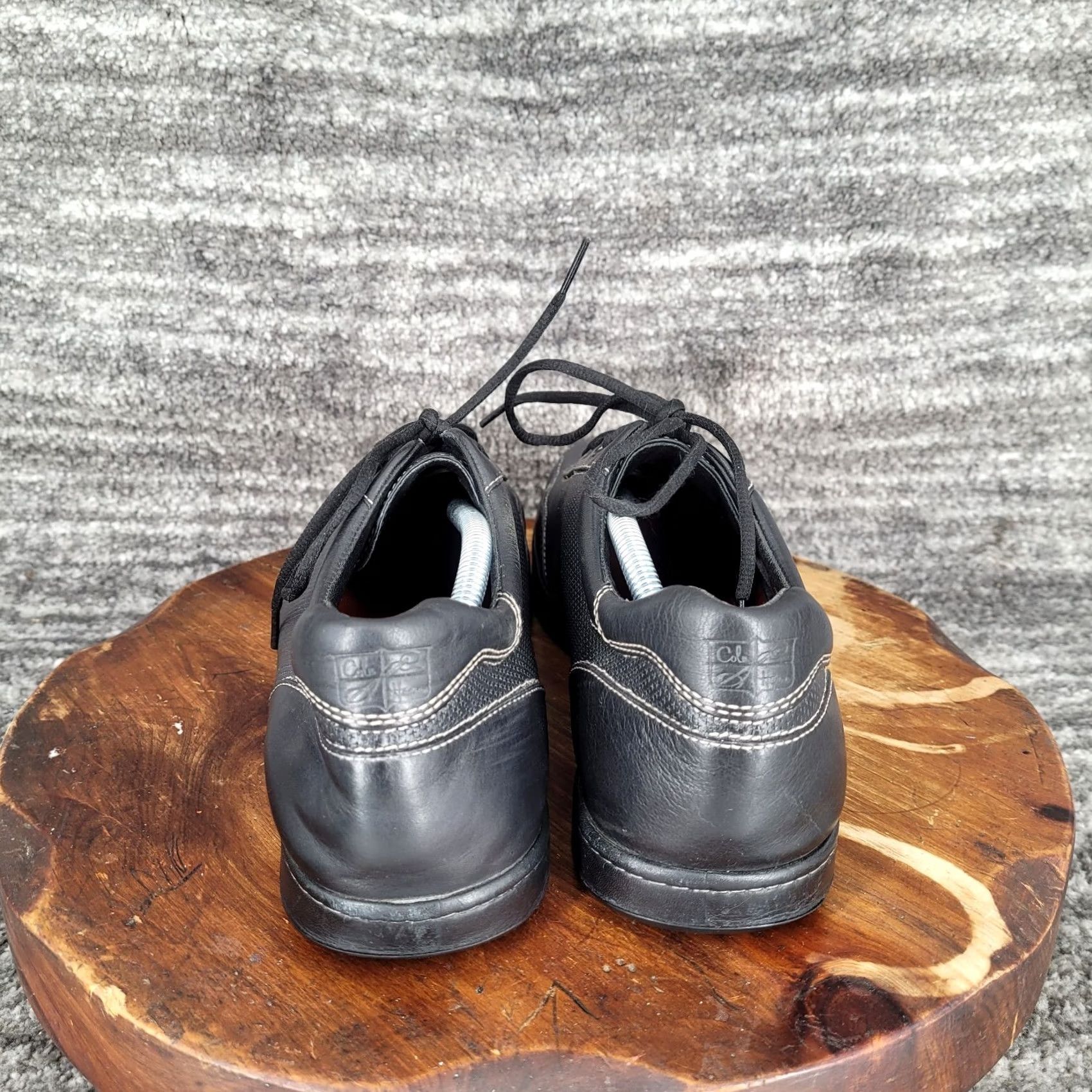 Cole Haan Cole Haan Nike Air Trainer Sneaker EE Leather Black 11.5 Mens Shoes Size US 12 / EU 45 - 3 Thumbnail