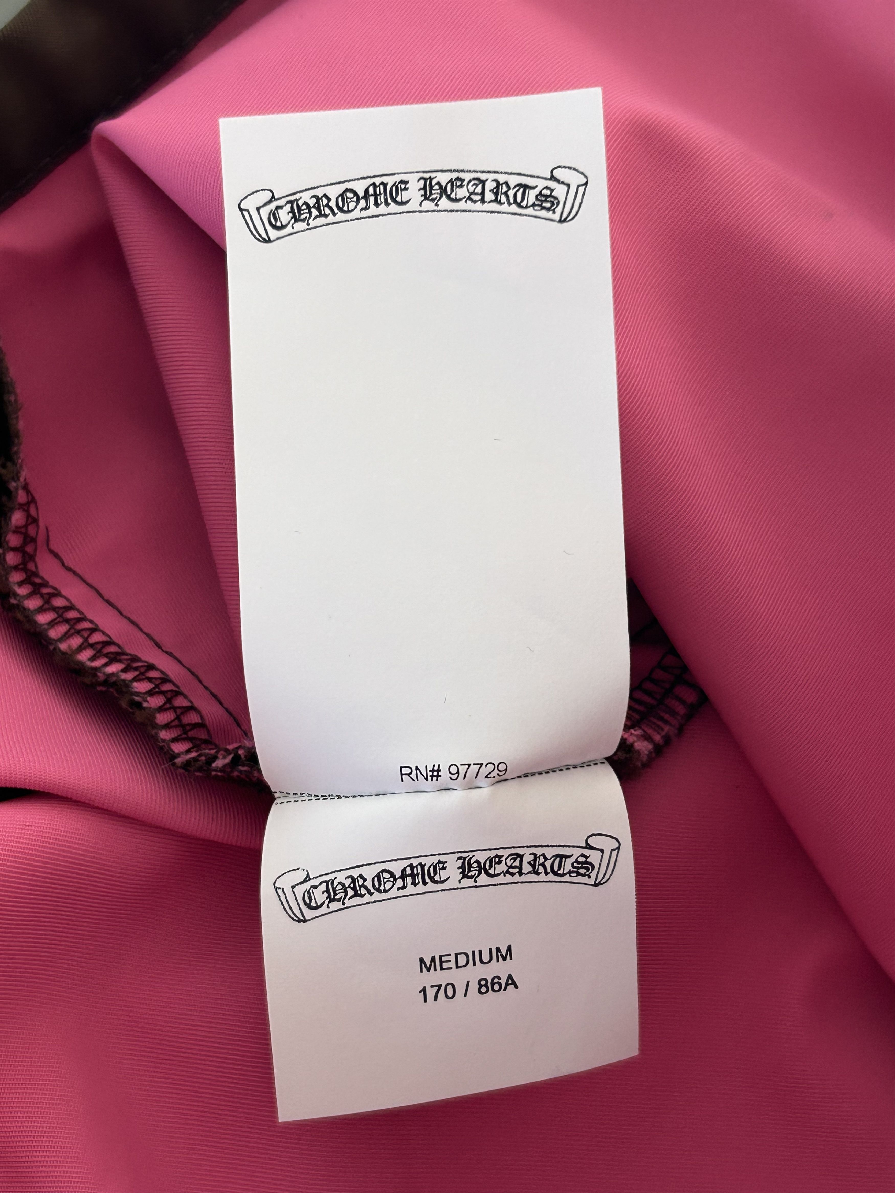 Chrome Hearts Chrome Hearts Brown & Pink Cross Patch Women's Shirt Size M / US 6-8 / IT 42-44 - 6 Thumbnail