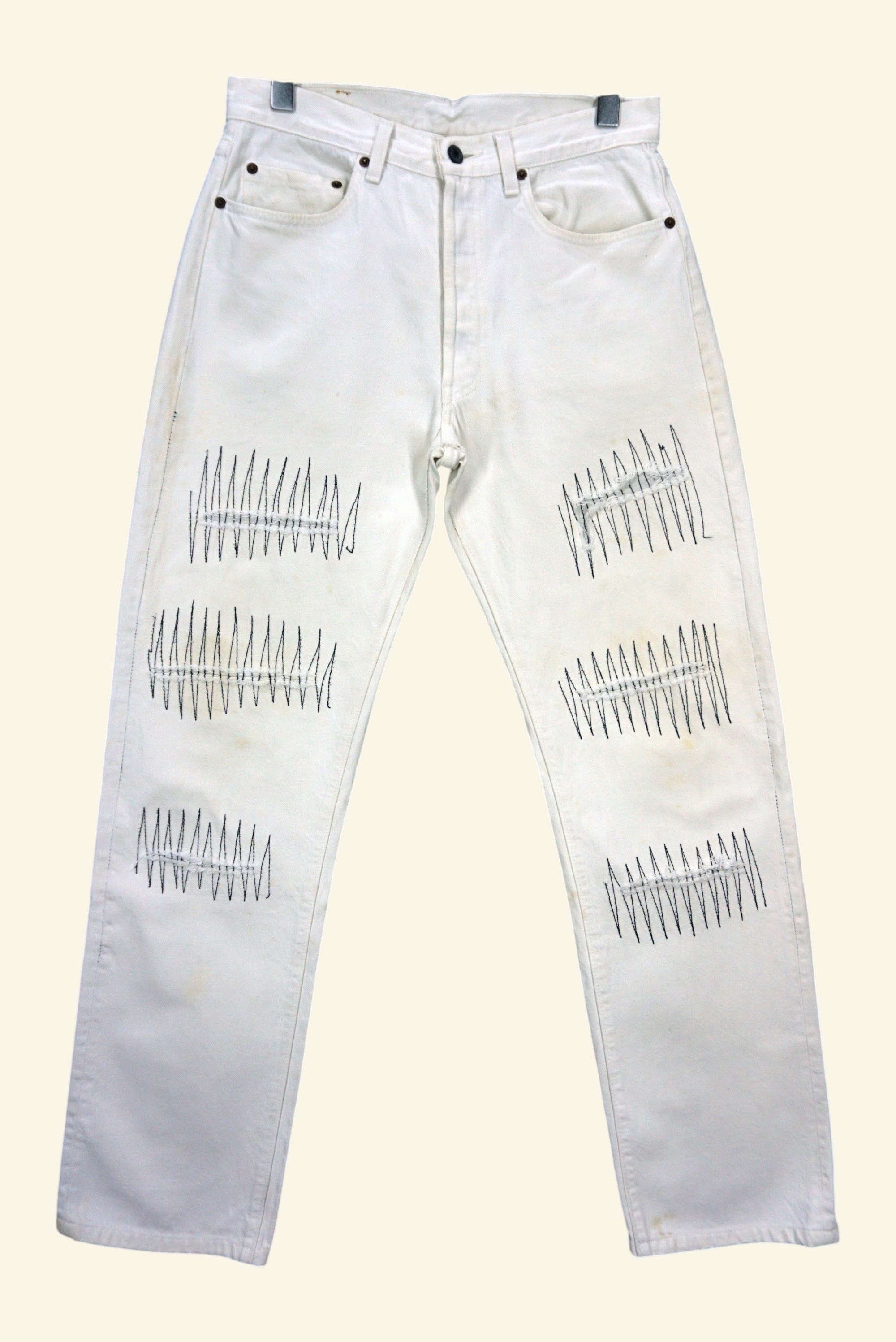 Vintage Levi's 501-0651 Jeans Made in USA Boro Denim Size W32xL32 Size US 32 / EU 48 - 1 Thumbnail