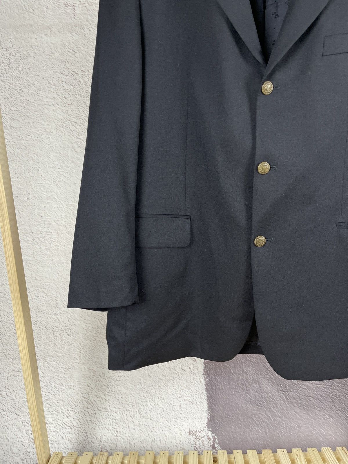 Pierre Balmain Pierre Balmain Paris vintage wool blazer sport coat Size 46R - 4 Thumbnail