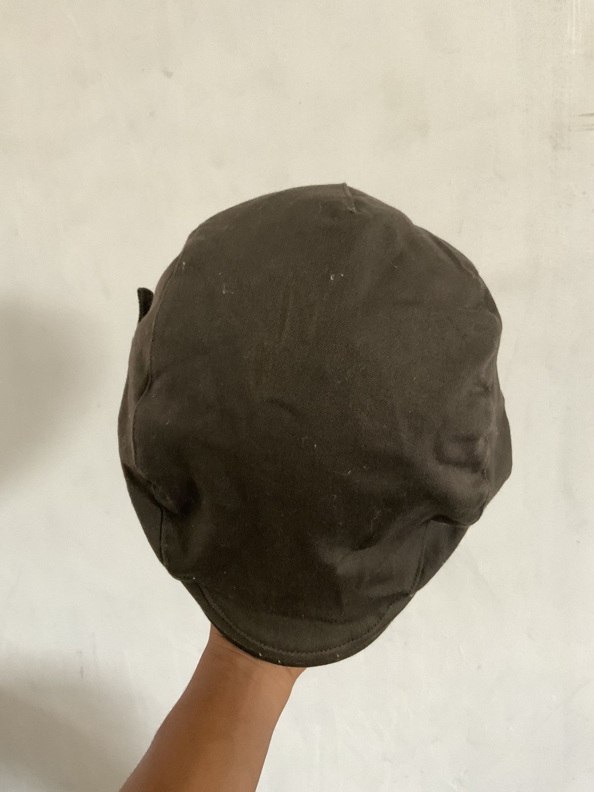 Japanese Brand Hide Trading Black Fade Flat Baretta Hat Size ONE SIZE - 6 Thumbnail