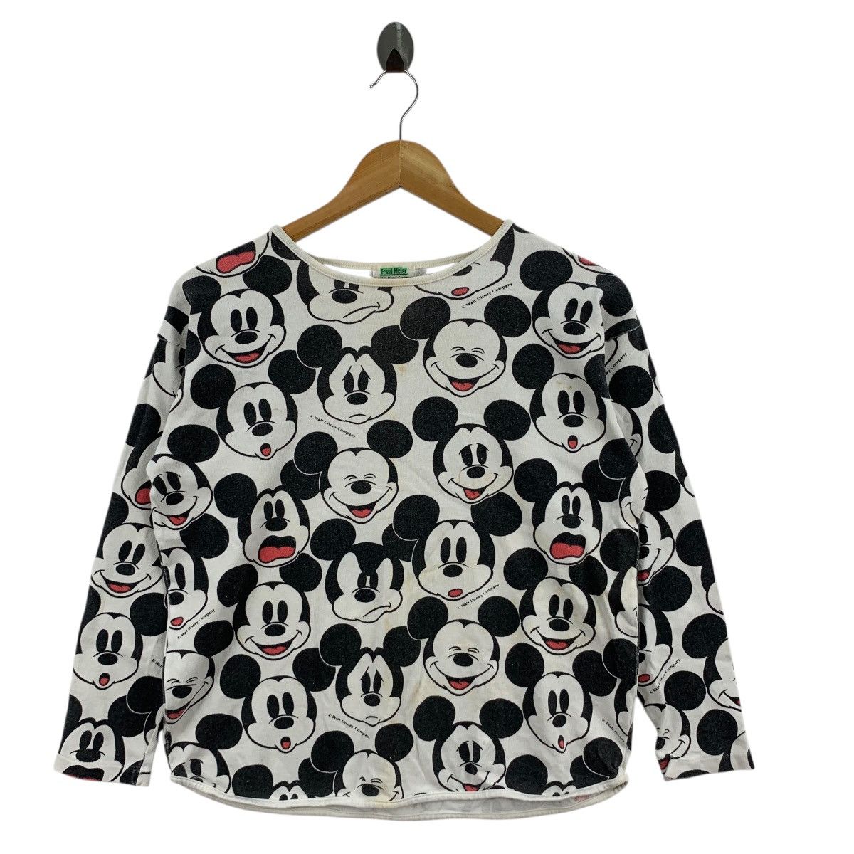 Disney Vintage 80’ DISNEY MICKEY MOUSE Tokyo Disneyland Tee Shirt Size S / US 4 / IT 40 - 4 Thumbnail