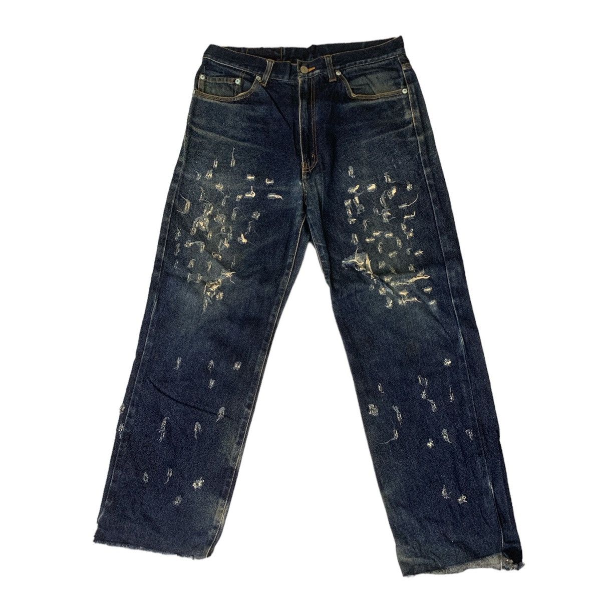 Rare Design Distressed Mac Eye Denim