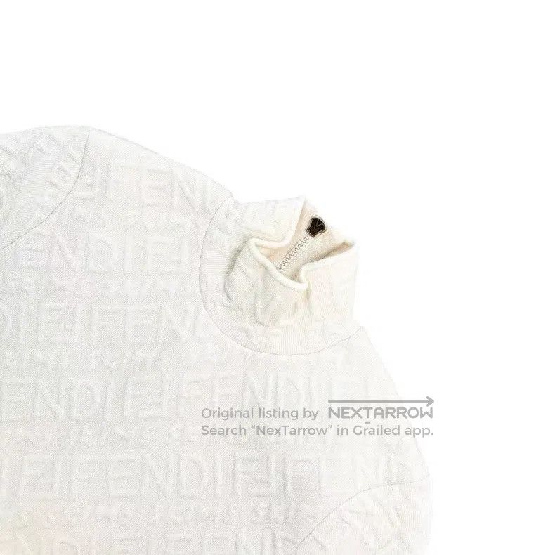Fendi Fendi Viscose Fiber Full Logo Embossed Printed Dress Size XS / US 0-2 / IT 36-38 - 5 Thumbnail