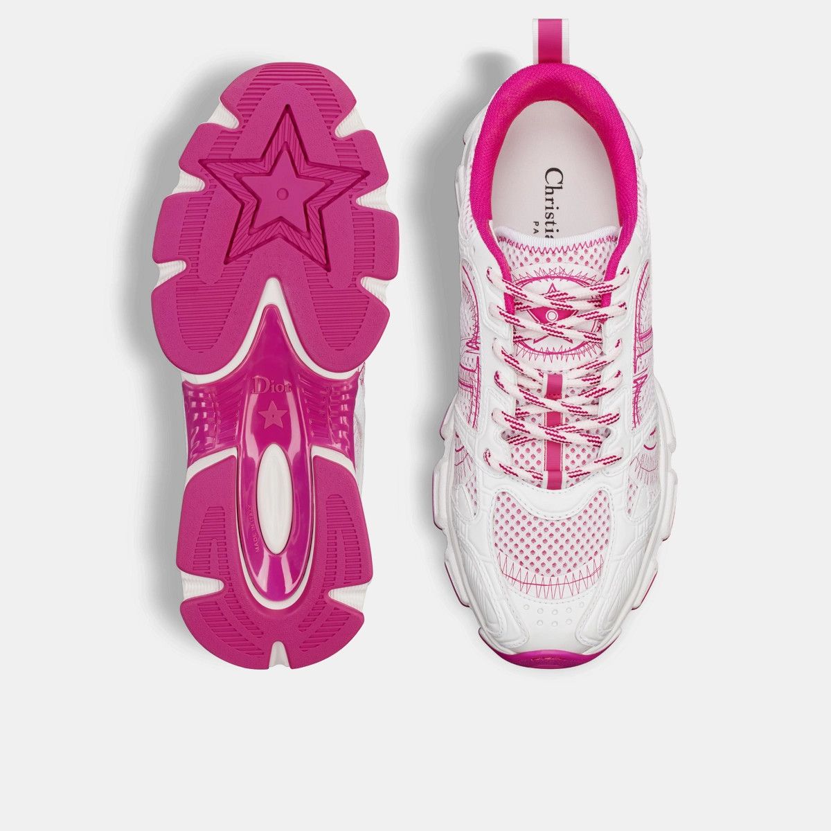 Dior o1bcso1str0226 Chrono Sneaker in White Size US 7 / IT 37 - 4 Thumbnail
