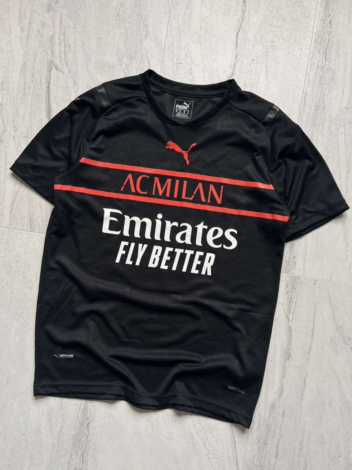 Adidas Puma AC Milan FC Tonali Soccer Futbol Jersey Kit Size US M / EU 48-50 / 2 - 1 Thumbnail