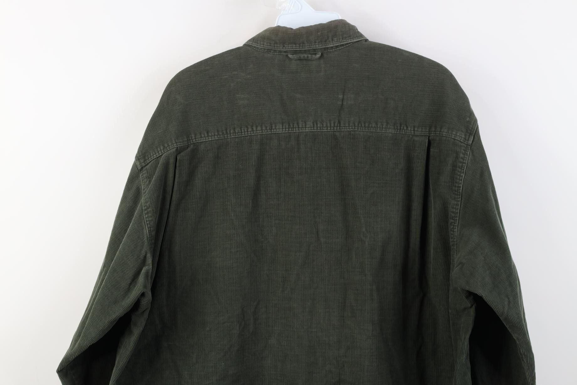 Columbia Vintage 90s Y2K Columbia Corduroy Collared Button Down Shirt Size US XL / EU 56 / 4 - 15 Thumbnail