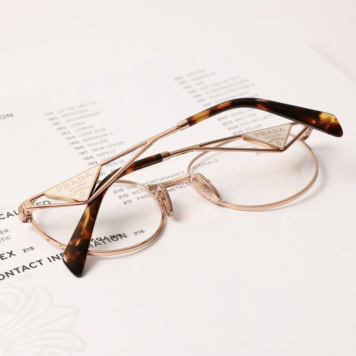 Prada PRADA 0PR A50V GLASSES Size ONE SIZE - 7 Thumbnail