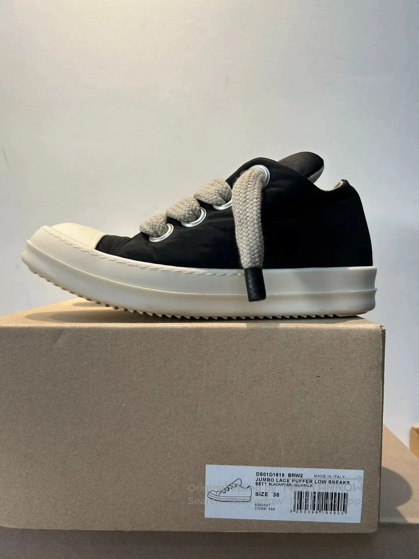 Rick Owens Drkshdw rick owens canvas low. Size US 7.5 / EU 40-41 - 5 Thumbnail