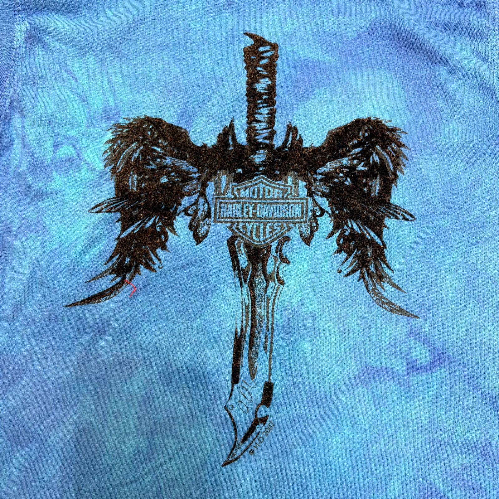 Harley Davidson Vintage Angel Wing Harley Davidson Tank Top Size L / US 10 / IT 46 - 3 Thumbnail