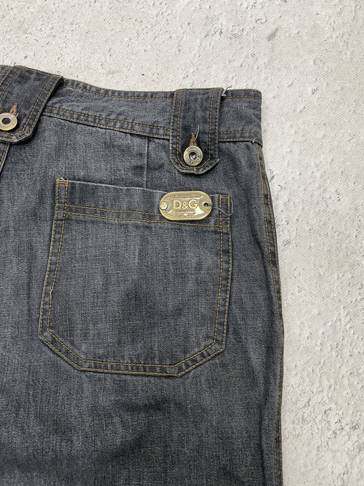 Dolce & Gabbana Dolce & Gabbana cargo washed distressed cargo jeans FW2000s Size US 32 / EU 48 - 12 Thumbnail