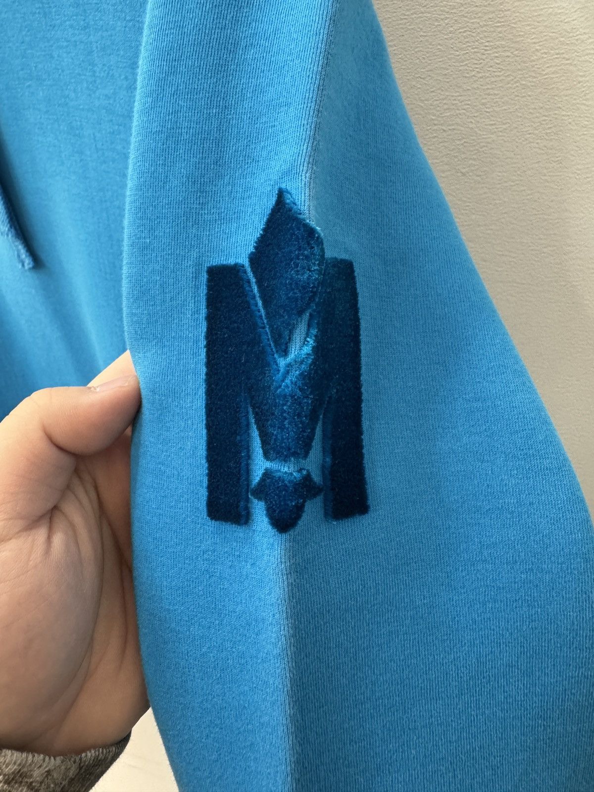 Mackage Blue Logo Hoodie