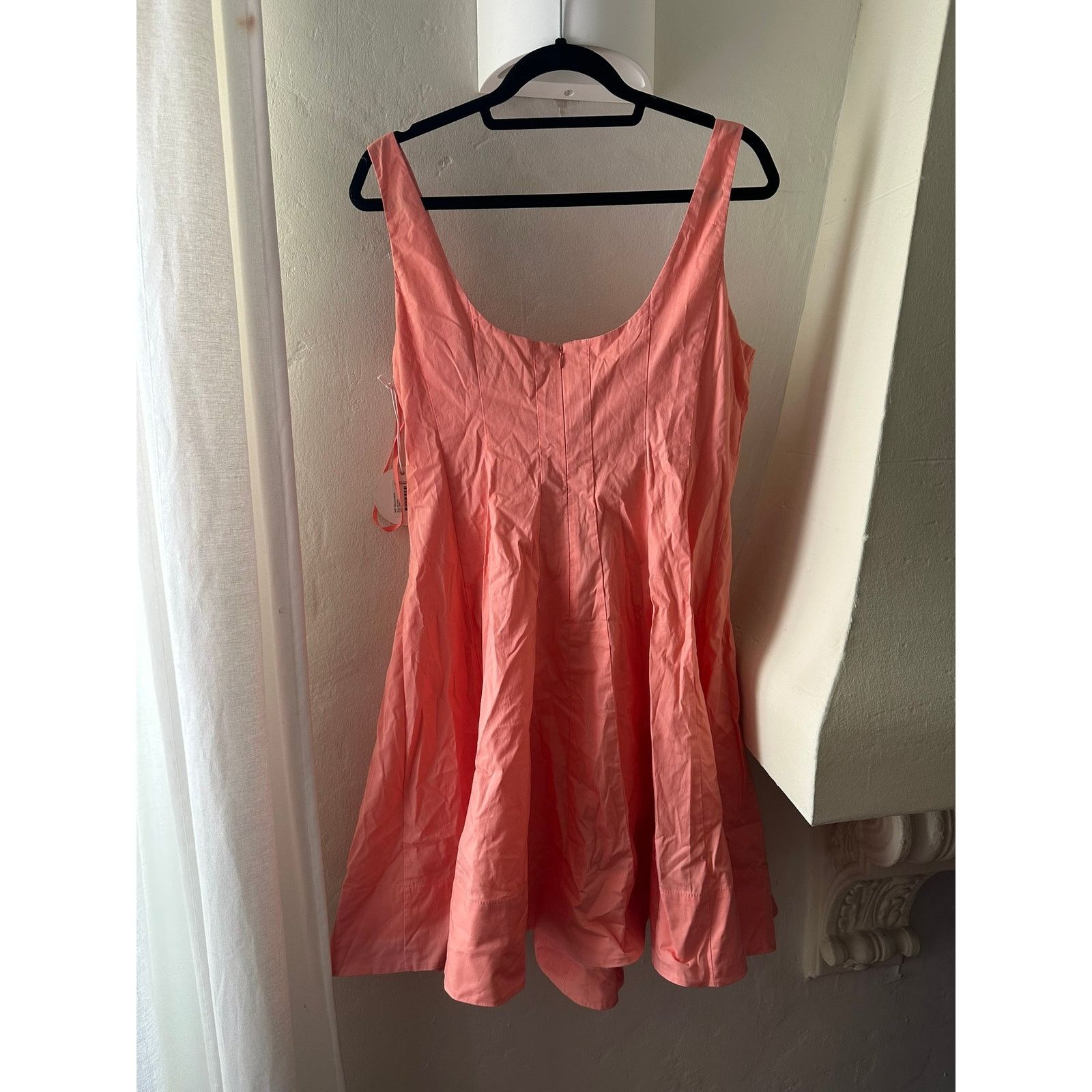 Staud STAUD Mini Wells Dress Grapefruit 14 Size XL / US 12-14 / IT 48-50 - 4 Thumbnail