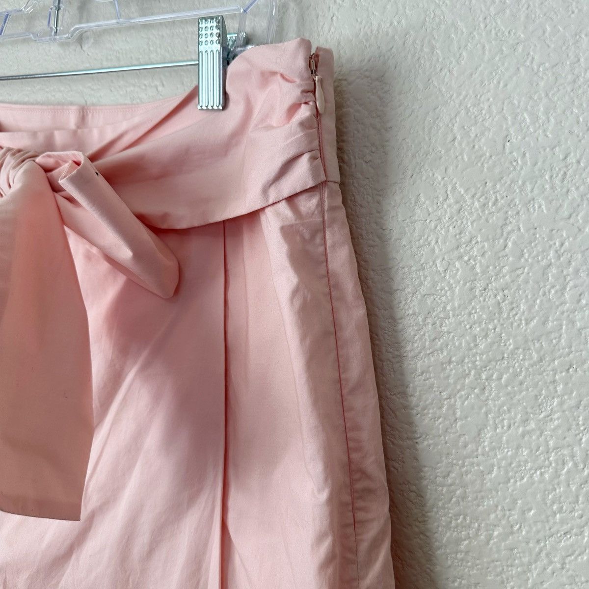 J.Crew NWOT J. Crew Tiewaist Cotton Poplin Pink Shorts Size 36" / US 14 / IT 50 - 3 Thumbnail