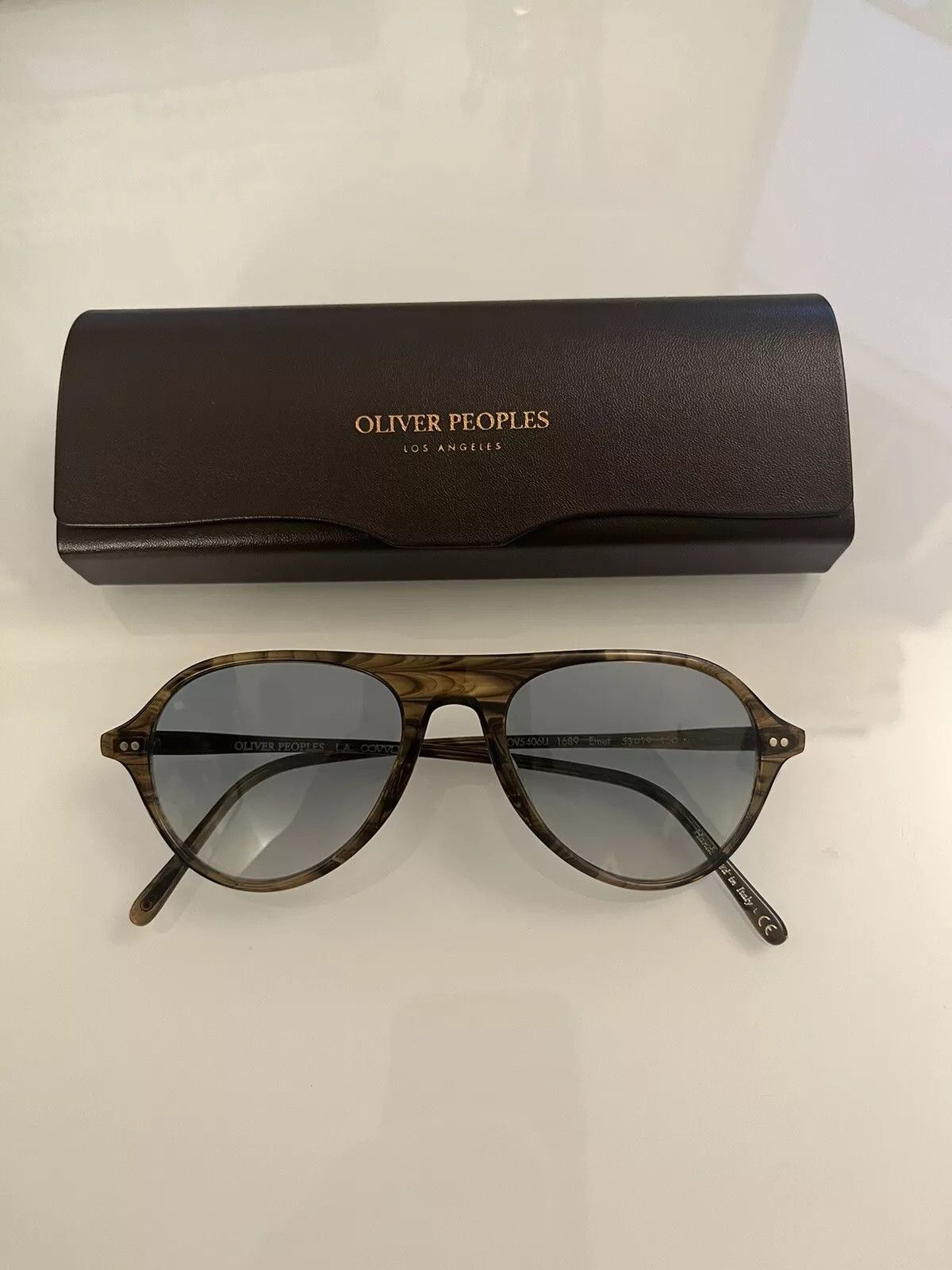 Oliver Peoples OLIVER PEOPLES Emet 50mm Navigator Optical Frames Size ONE SIZE - 3 Thumbnail