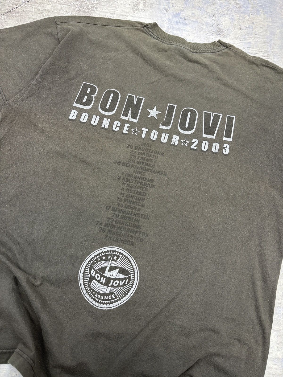 Bon Jovi Bon Jovi Vintage t shirt mens size XL Size US XL / EU 56 / 4 - 6 Thumbnail