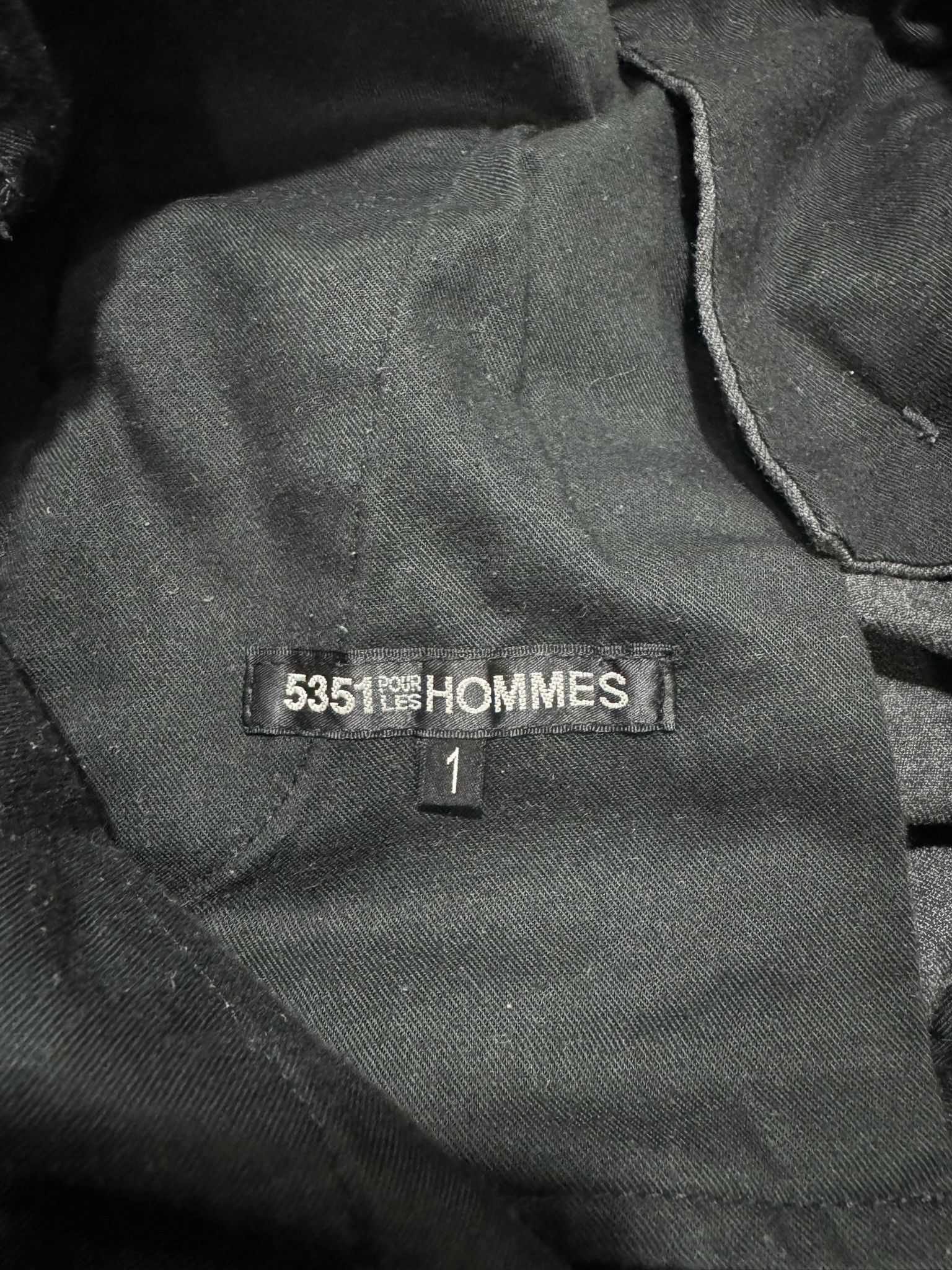 5351 POUR LES HOMMES × Beauty Beast × Issey Miyake 5351 Pour Les Hommes 6 pocket Cargo Pants Tactical Kapital Size US 29 - 5 Thumbnail