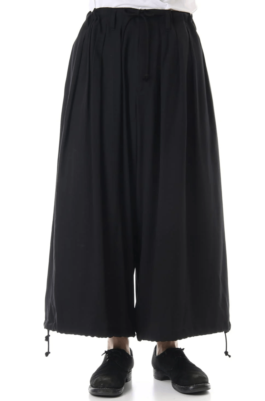 image of Yohji Yamamoto Pour Homme - Burberry Fabric Balloon Pants in Black, Men's (Size 30)