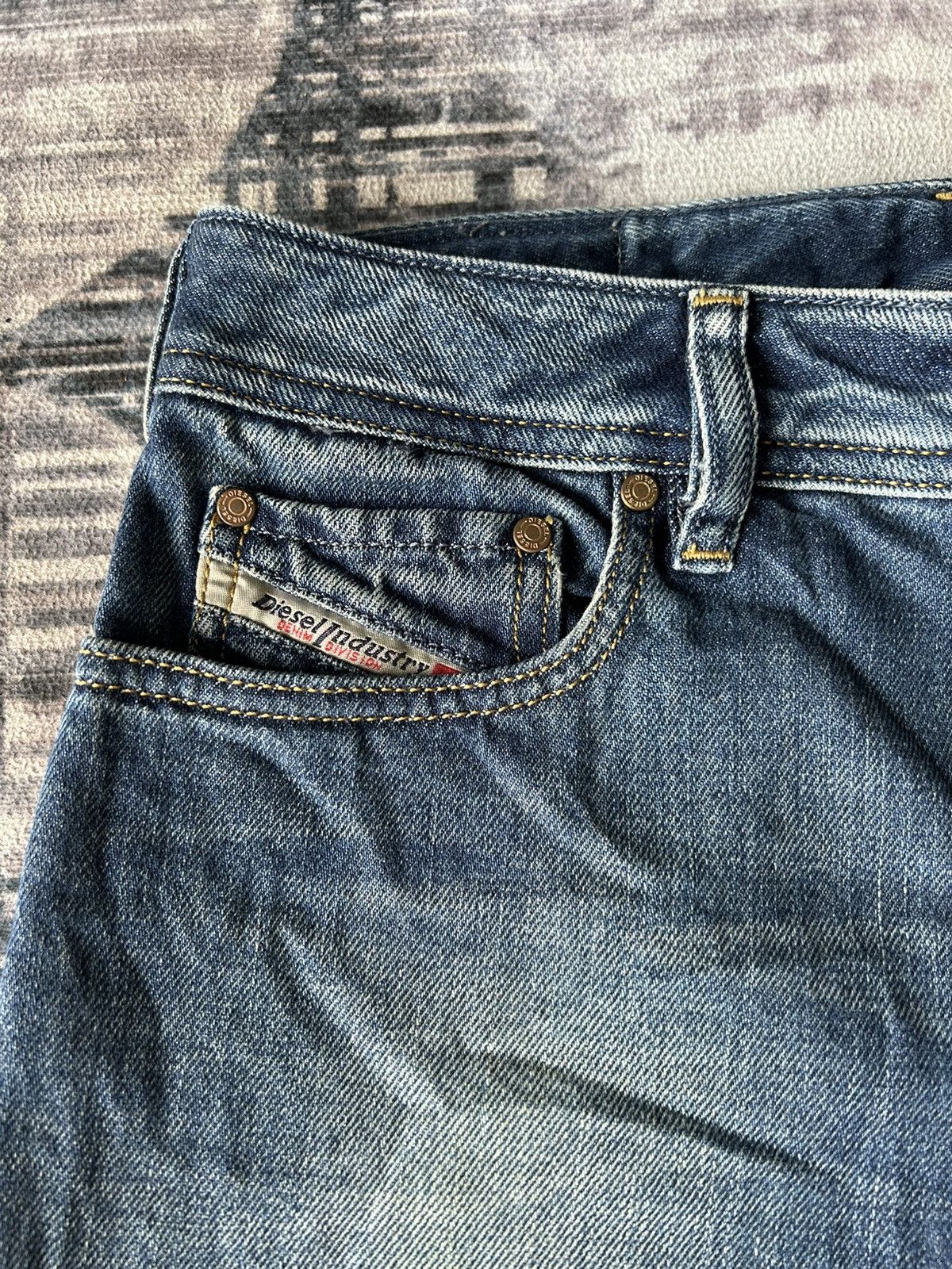 Diesel Super Flared Diesel Jeans Size US 29 - 10 Thumbnail