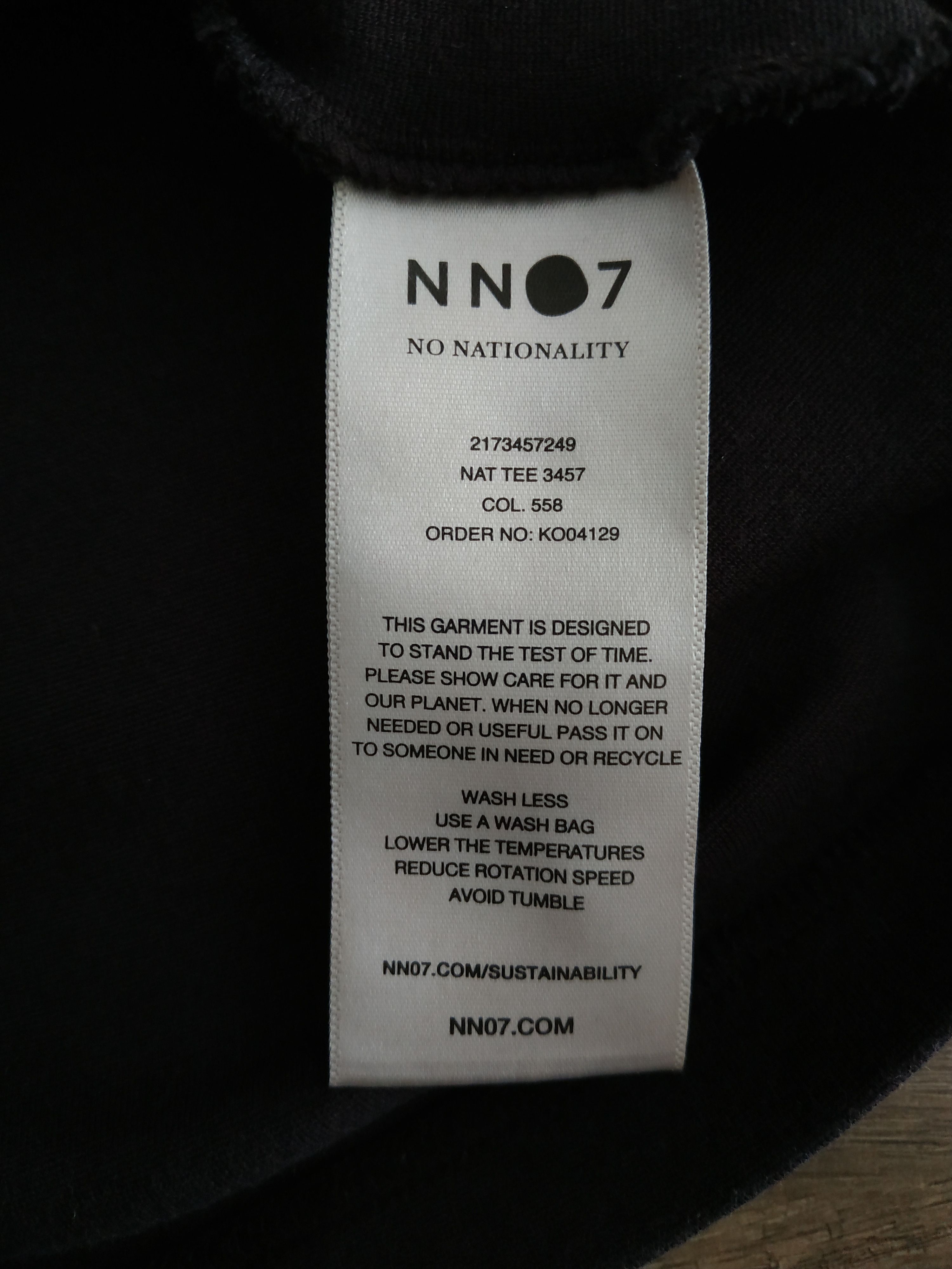 NN07 NN07 No Nationality Men's Oversize T-shirt, s. SMALL, fit. M Size US M / EU 48-50 / 2 - 11 Thumbnail