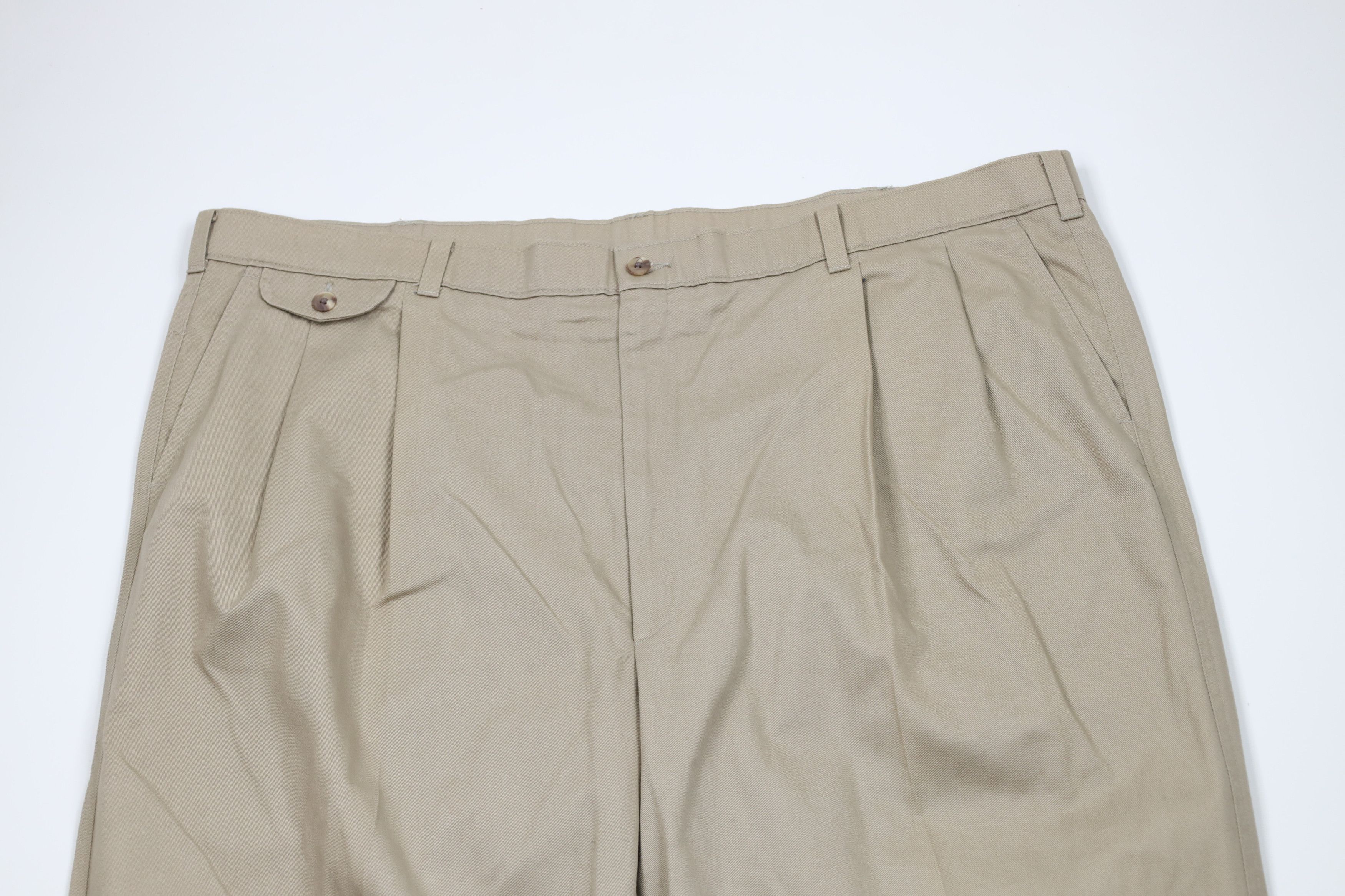 Vintage Vintage 90s Streetwear Wide Leg Cotton Chino Pants USA Size US 44 / EU 60 - 2 Thumbnail