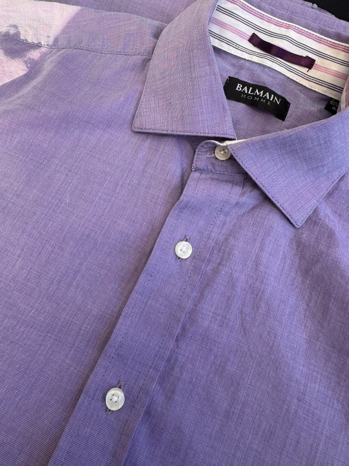 Balmain Long-sleeved Balmain shirt Size US L / EU 52-54 / 3 - 10 Thumbnail