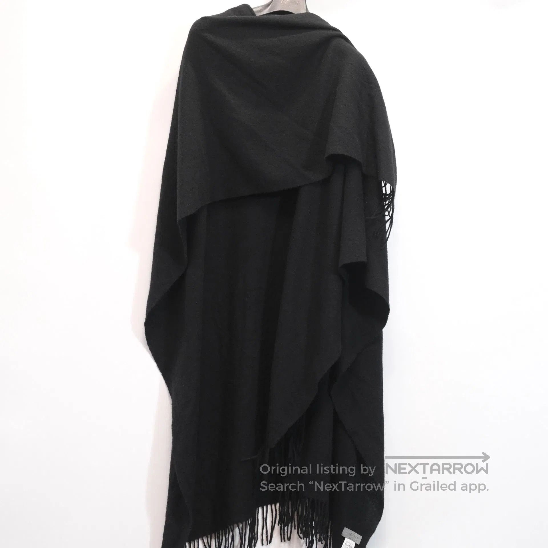 Yohji Yamamoto Yohji Yamamoto Wool Cape Scarf. Size ONE SIZE - 9 Thumbnail