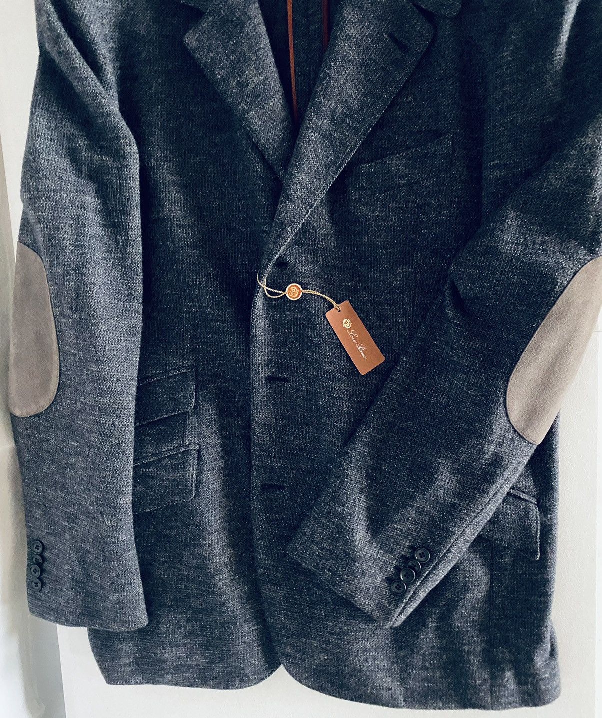 Loro Piana Loro Piana 🇮🇹 Sweater Knit Wool Cashmere Goatskin Trim 56 NEW Size US XL / EU 56 / 4 - 13 Thumbnail