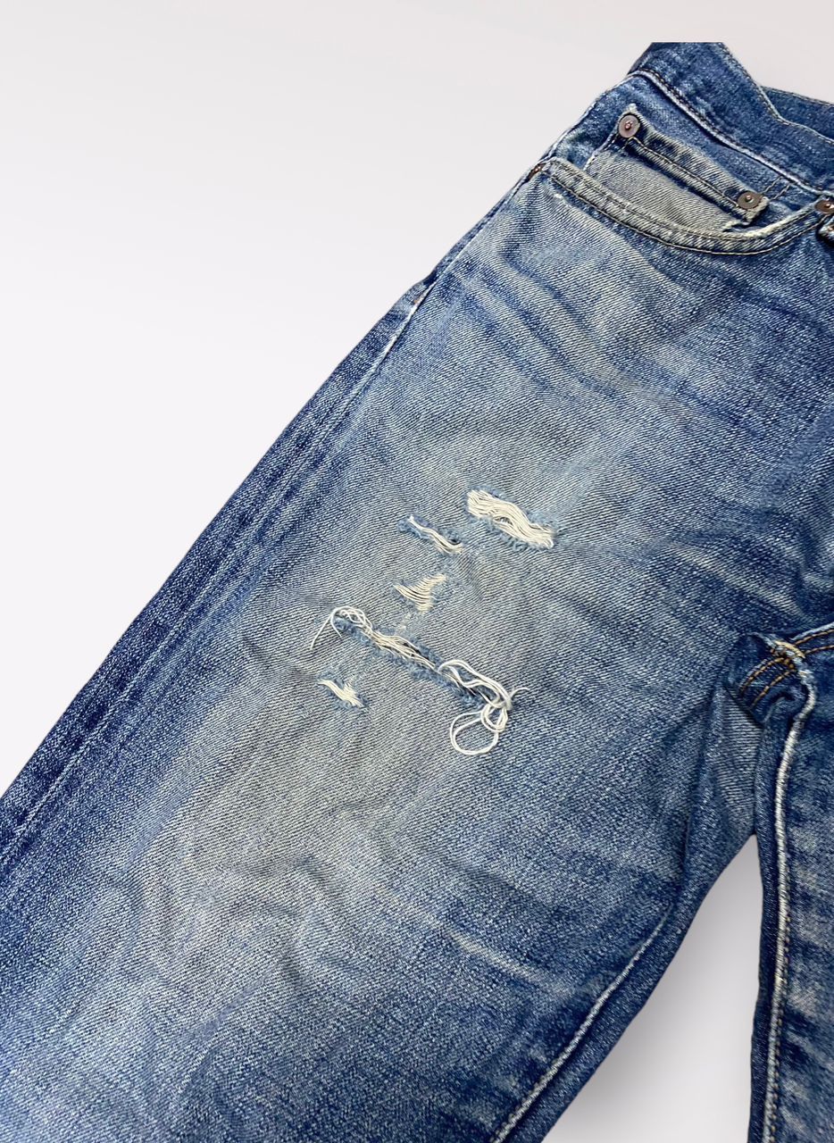 Japanese Brand 💥DELETE 💥VINTAGE UNIQLO JEANS KURT COBAIN DENIM Size US 34 / EU 50 - 8 Thumbnail