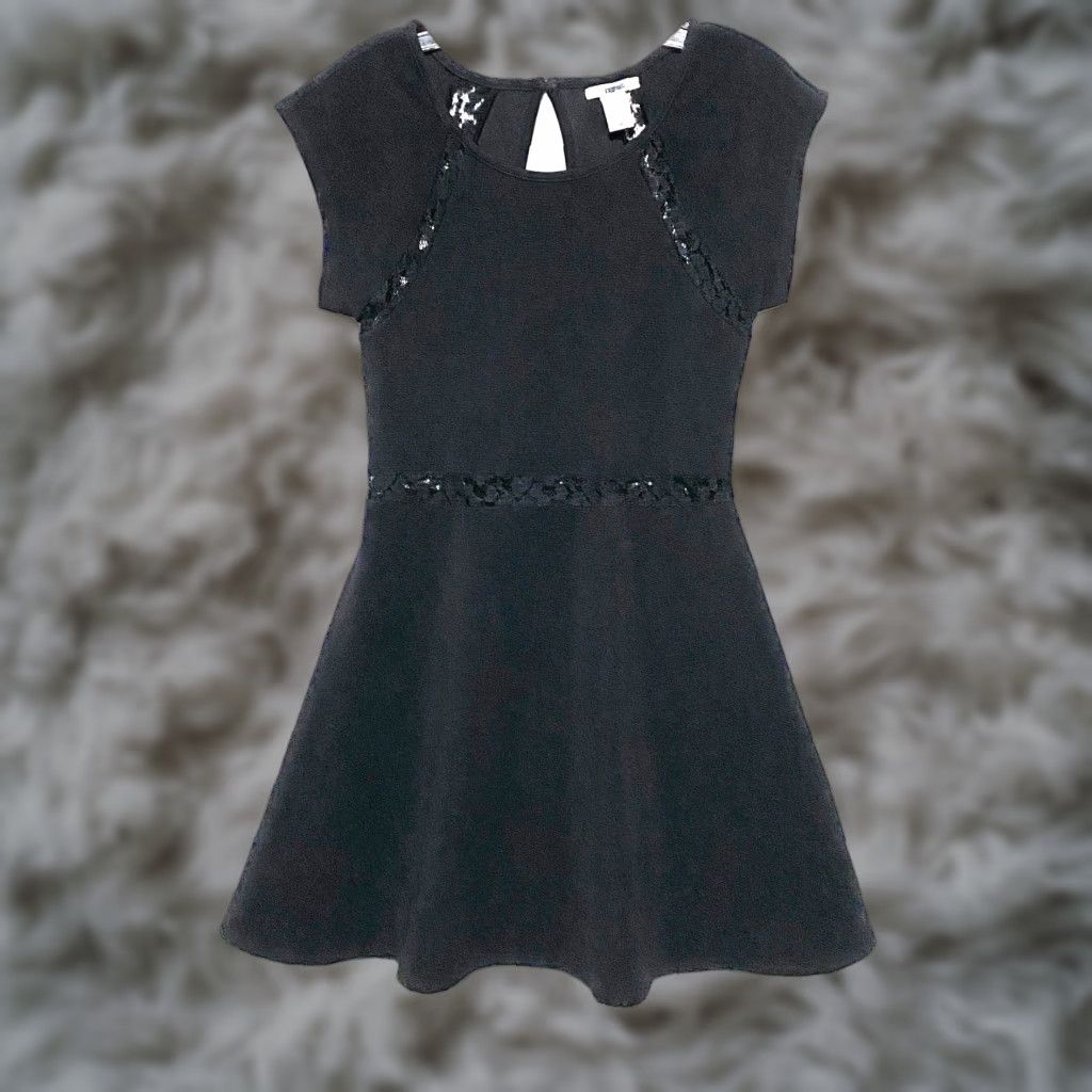 Bar III Bar III Lace Peekaboo Waist LBD Women M Whimsigoth Grunge Emo Dress Size M / US 6-8 / IT 42-44 - 1 Thumbnail