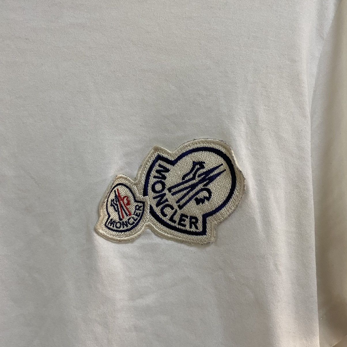 Moncler White moncler shirt Size US L / EU 52-54 / 3 - 3 Thumbnail