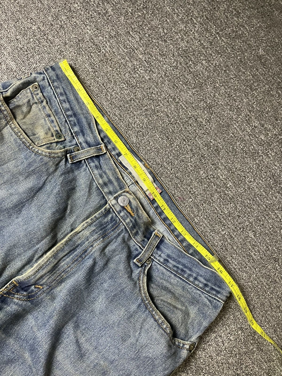Levi's × Vintage LEVIS STRAUSS & Co 512 Slim Fit Jeans (106) Size US 35 - 4 Thumbnail