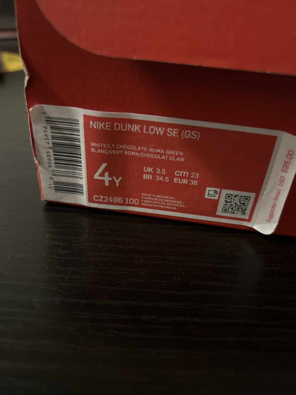 Nike Nike Dunk Low “Multi‑Color size 4Y Size US 4 / IT 34 - 7 Thumbnail