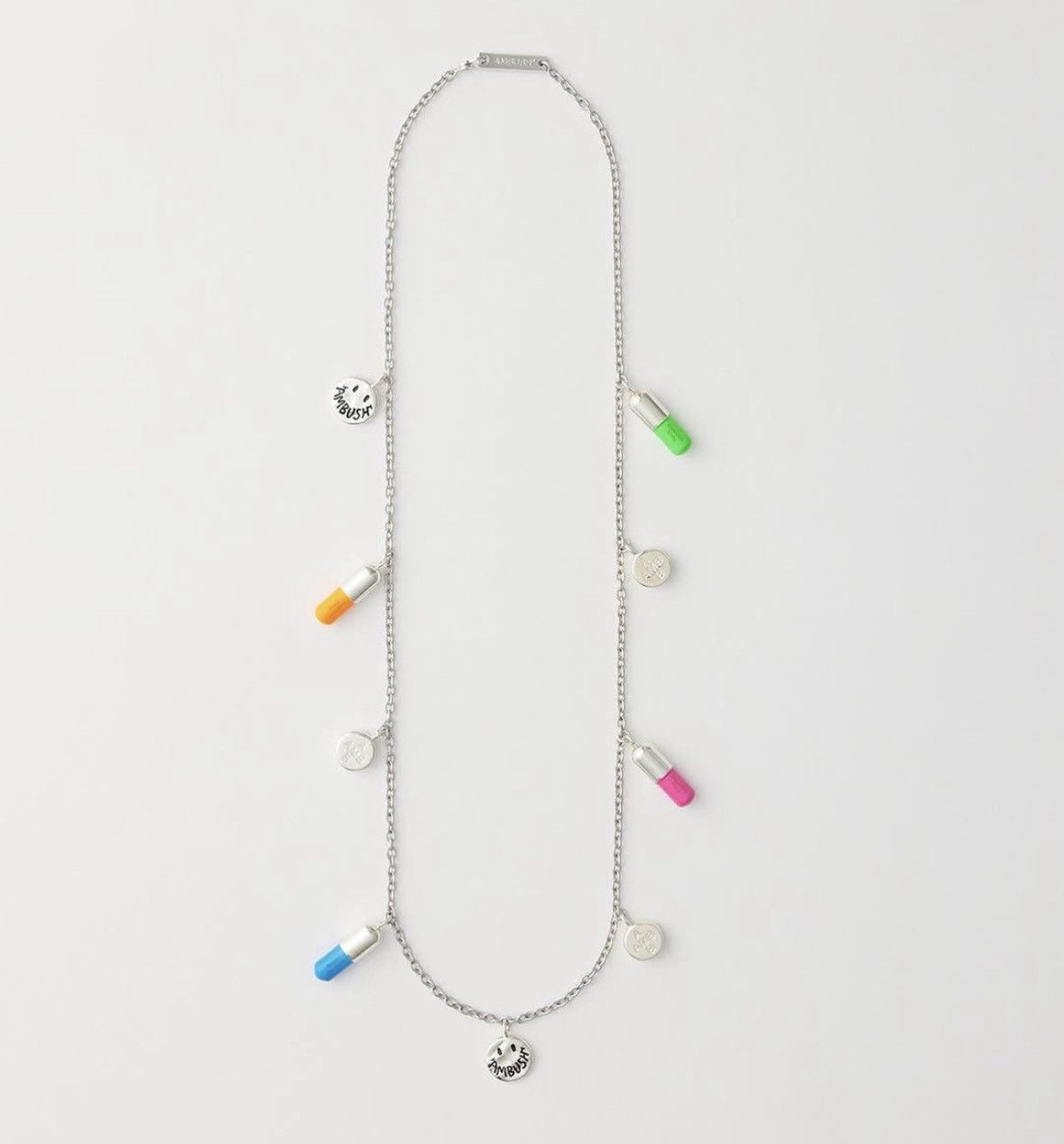 Ambush Design Ambush multi pill charm necklace silver multicolour Size ONE SIZE - 1 Thumbnail