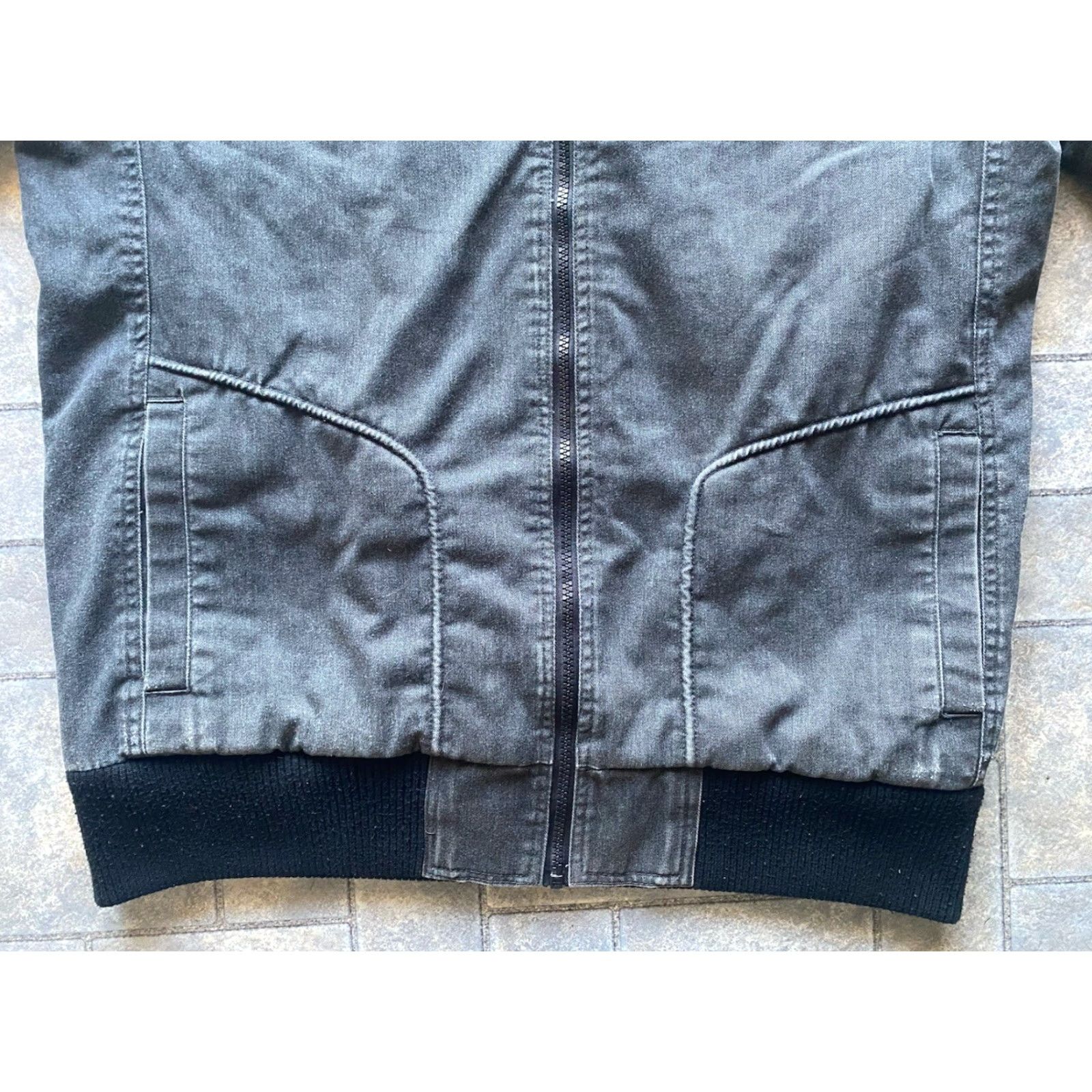 Denime FOX Denim Jacket Hooded Coat Men L Black Regular Denim Hooded Jacket Y2K Men’s Large Fox Size US L / EU 52-54 / 3 - 3 Thumbnail