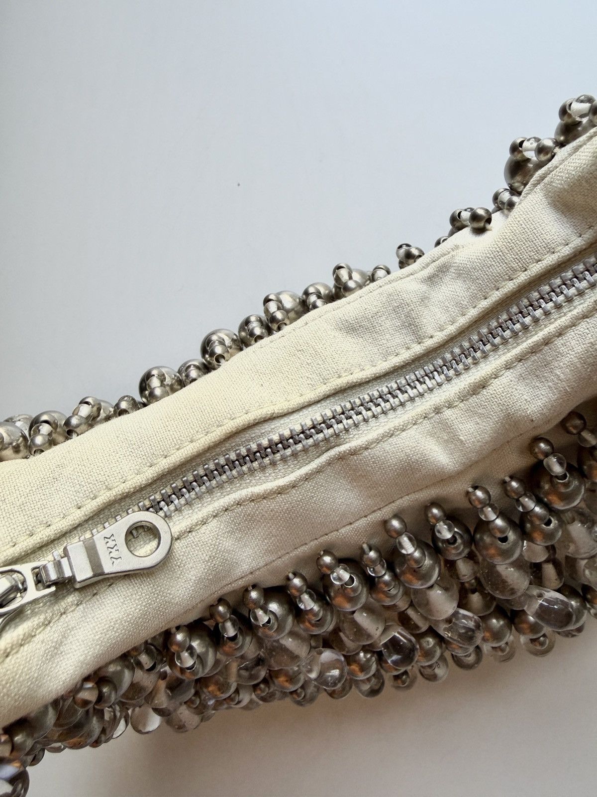 Chloe Chloe Bracelet Bag in Beaded Silver Embellishments Size ONE SIZE - 18 Thumbnail