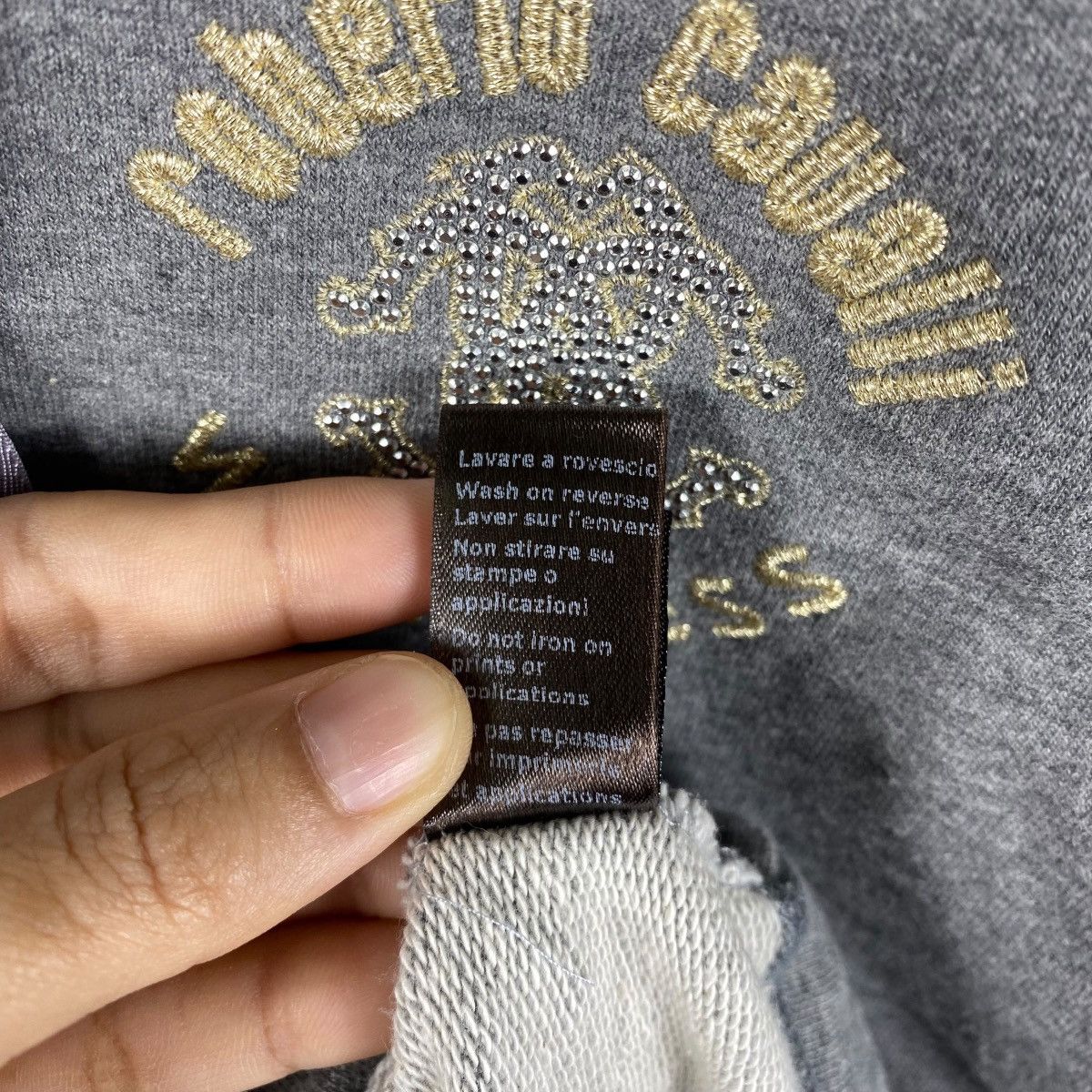 Roberto Cavalli ROBERTO CAVALLI GYM Wellness Zip Hoodie Women Size 38 Size S / US 4 / IT 40 - 10 Thumbnail
