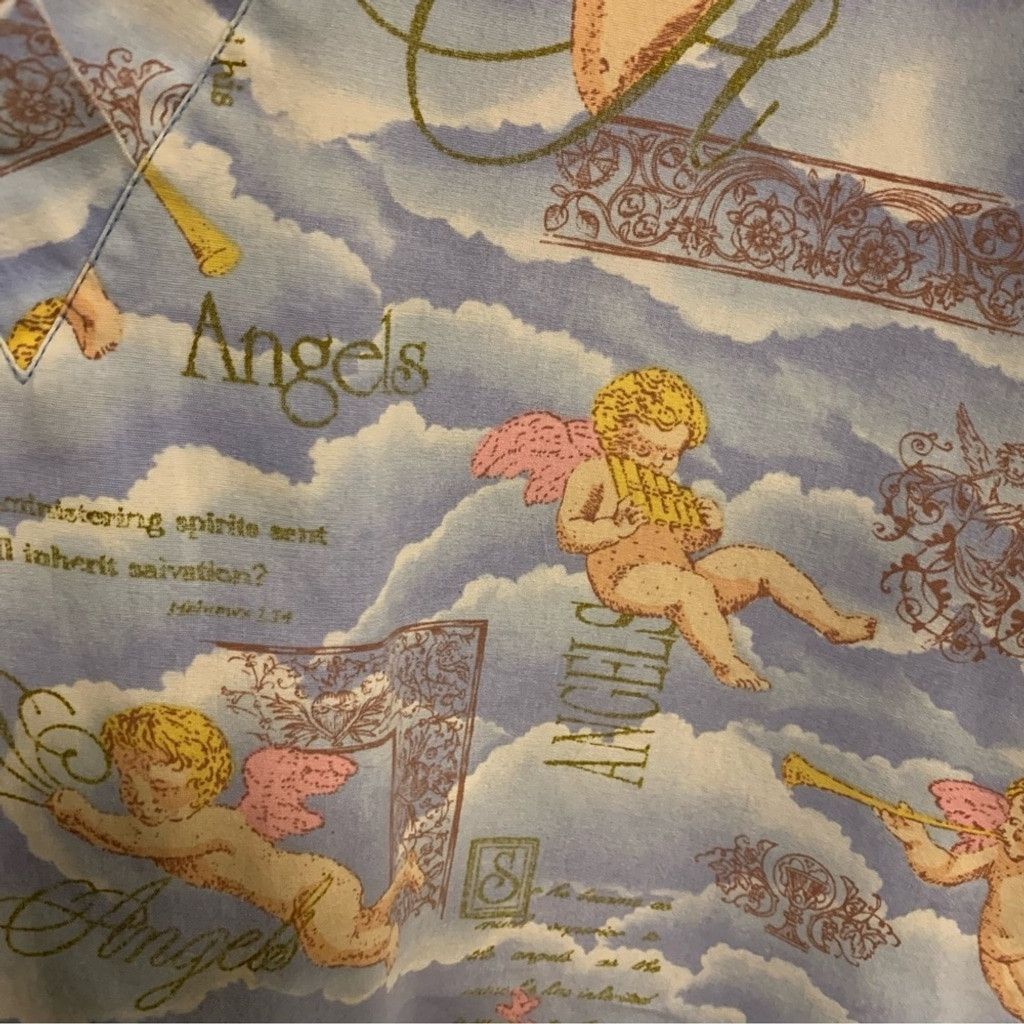 Cherokee Cherokee Angels Scrub Top Size XL / US 12-14 / IT 48-50 - 2 Thumbnail