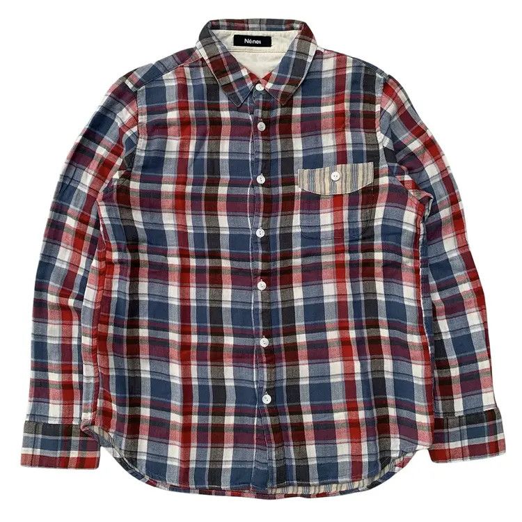 Issey Miyake Ne-net Issey Miyake Plaid Flannel Size US M / EU 48-50 / 2 - 1 Thumbnail